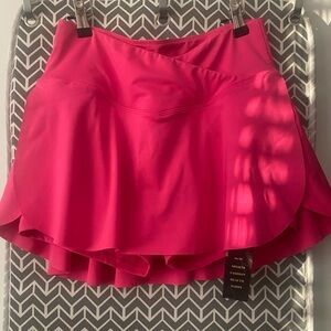 New With Tag Pink Athletic Skirt Size M